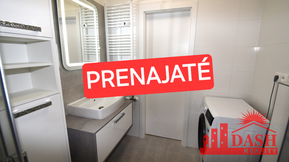 PRENAJATÉ -Na prenájom veľký zariadený 3 izbový byt, 81 m2, Trenčín, ul. 28.októbra
