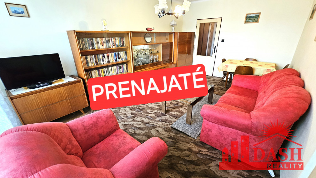 Na prenájom 3 izbový byt s balkónom, Trenčín, Pred poľom