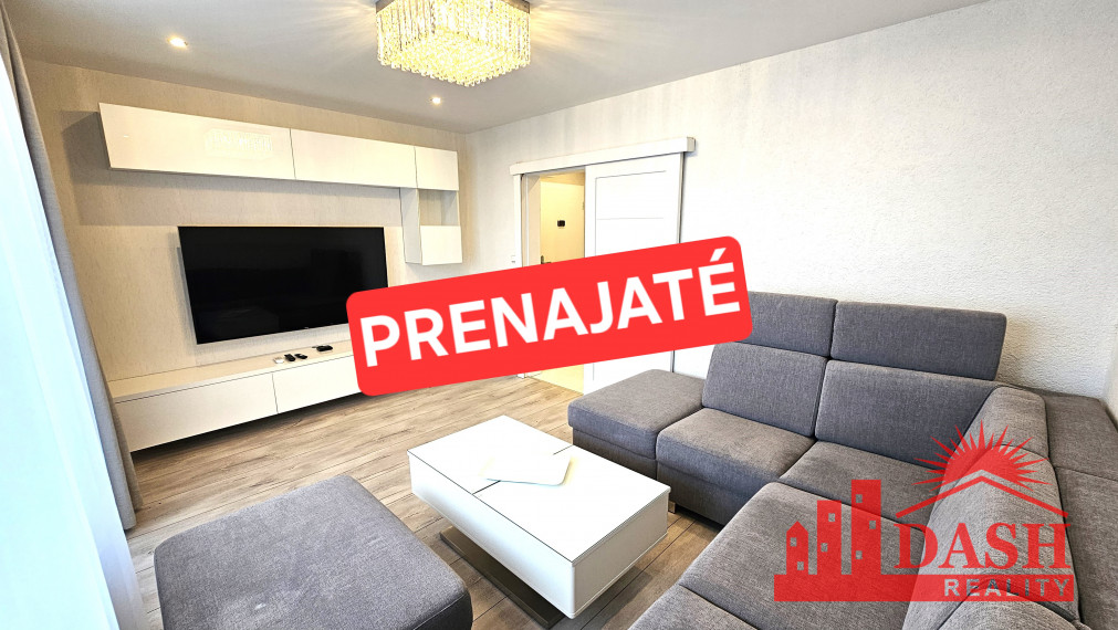 Na prenájom zariadený 2 izbový byt s klimatizáciou, Trenčín, Hviezdoslavova