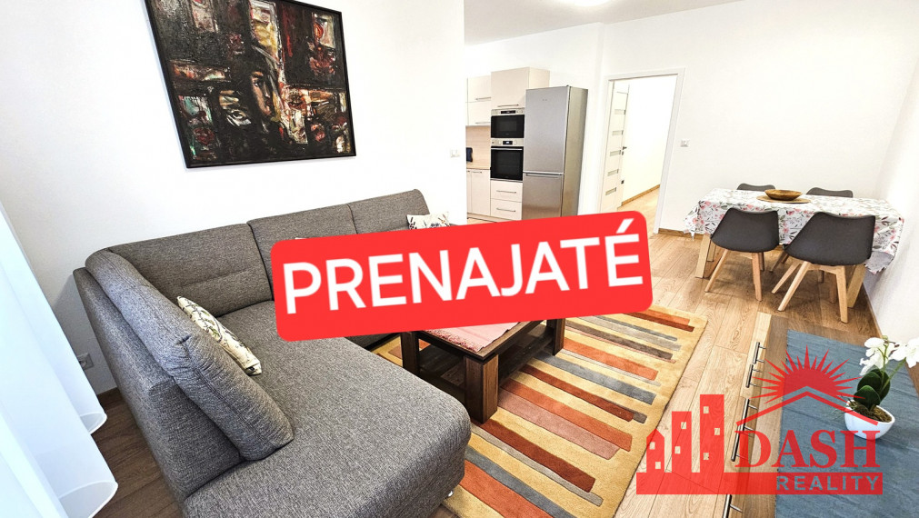 PRENAJATÉ - Na prenájom 2 izbový byt s garážovým parkovaním a klimatizáciou, Trenčín, Kožušnícka