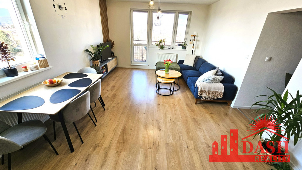 REZERVOVANÉ -Na predaj zariadený 3 izbový byt v novostavbe, 72 m2, Trenčín, Rezidencia Zlatovská