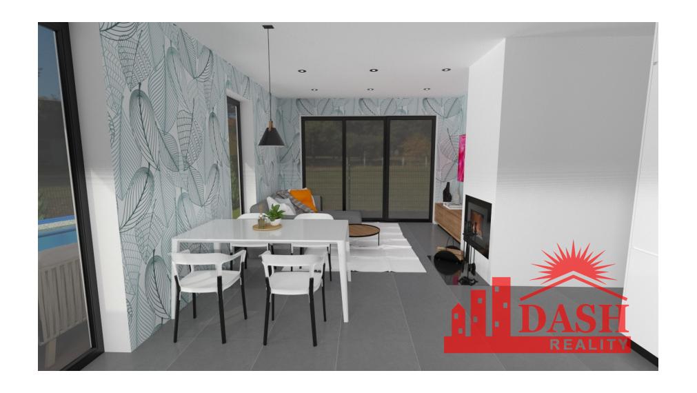 RESERVED - For sale new 4-room family house with terrace, 374 m2, Trenčianske Mitice