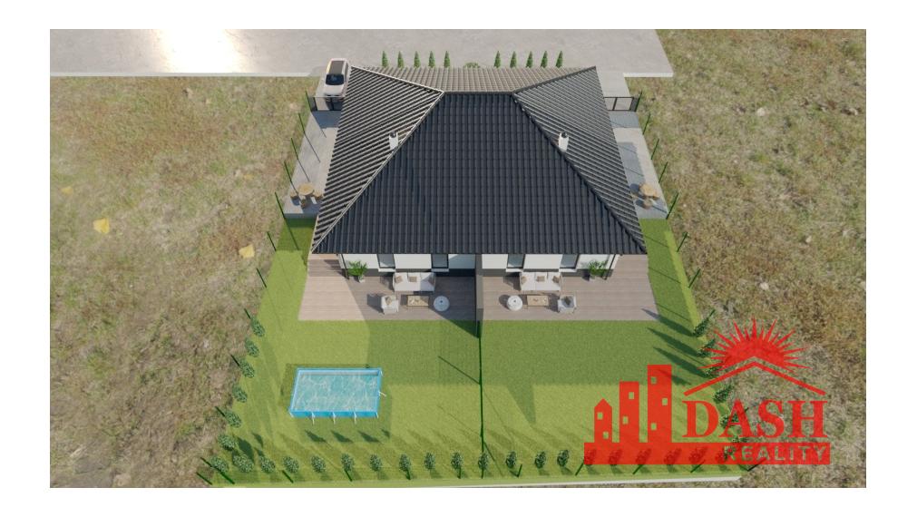 RESERVED - For sale new 4-room family house with terrace, 374 m2, Trenčianske Mitice