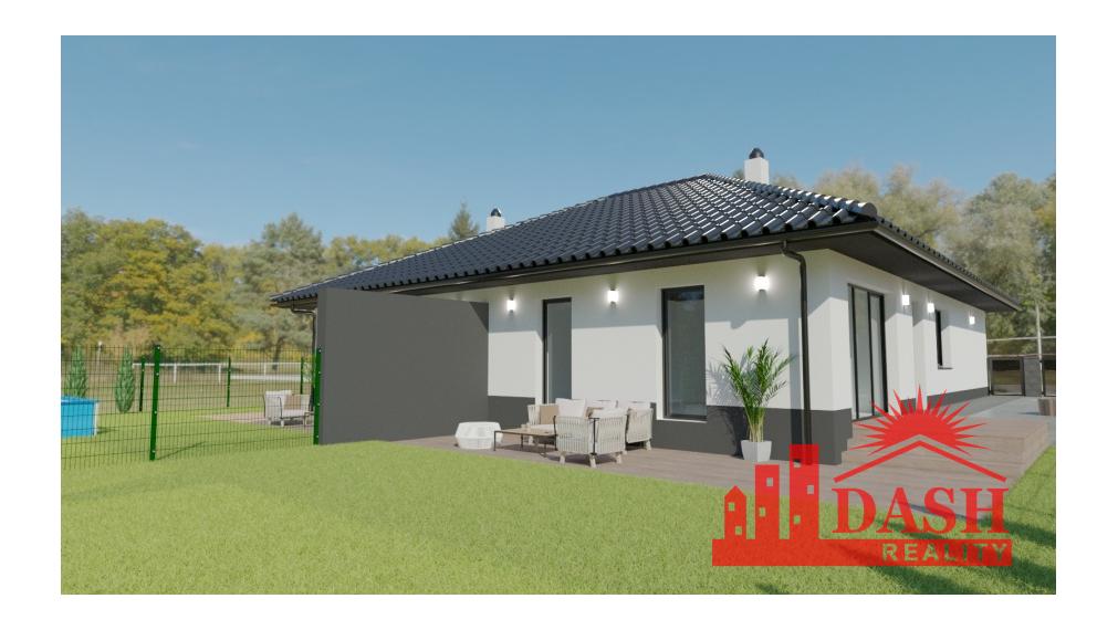 RESERVED - For sale new 4-room family house with terrace, 374 m2, Trenčianske Mitice
