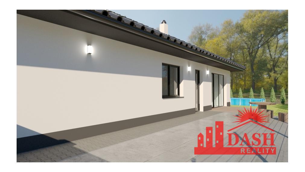 RESERVED - For sale new 4-room family house with terrace, 374 m2, Trenčianske Mitice