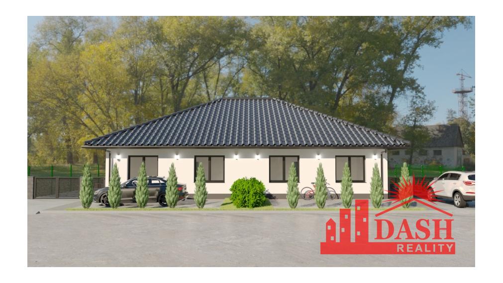 RESERVED - For sale new 4-room family house with terrace, 374 m2, Trenčianske Mitice