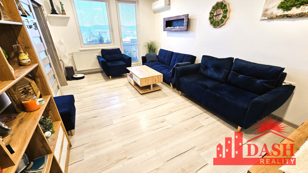 PREDANÉ -Na predaj 3 izbový byt s balkónom a klimatizáciou, 76 m2, Trenčín, Inovecká
