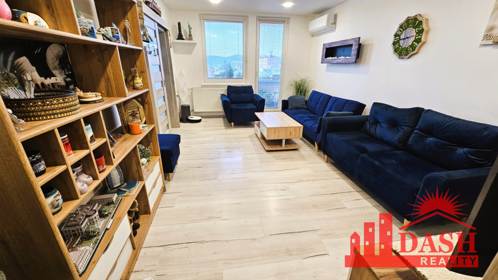 PREDANÉ -Na predaj 3 izbový byt s balkónom a klimatizáciou, 76 m2, Trenčín, Inovecká