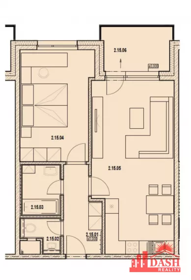 Na predaj 2 izbový byt s park. miestom v novostavbe, Trenčín, 60 m2, Halalovka