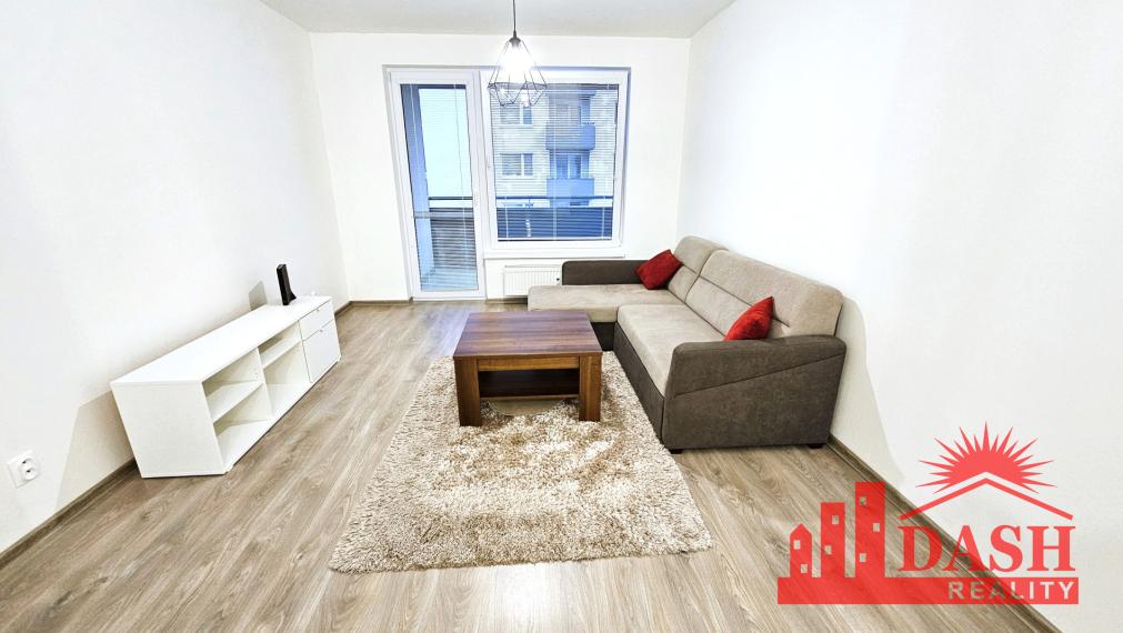 For rent furnished 2-room apartment in a new building with parking space, Trenčín, Liptovská