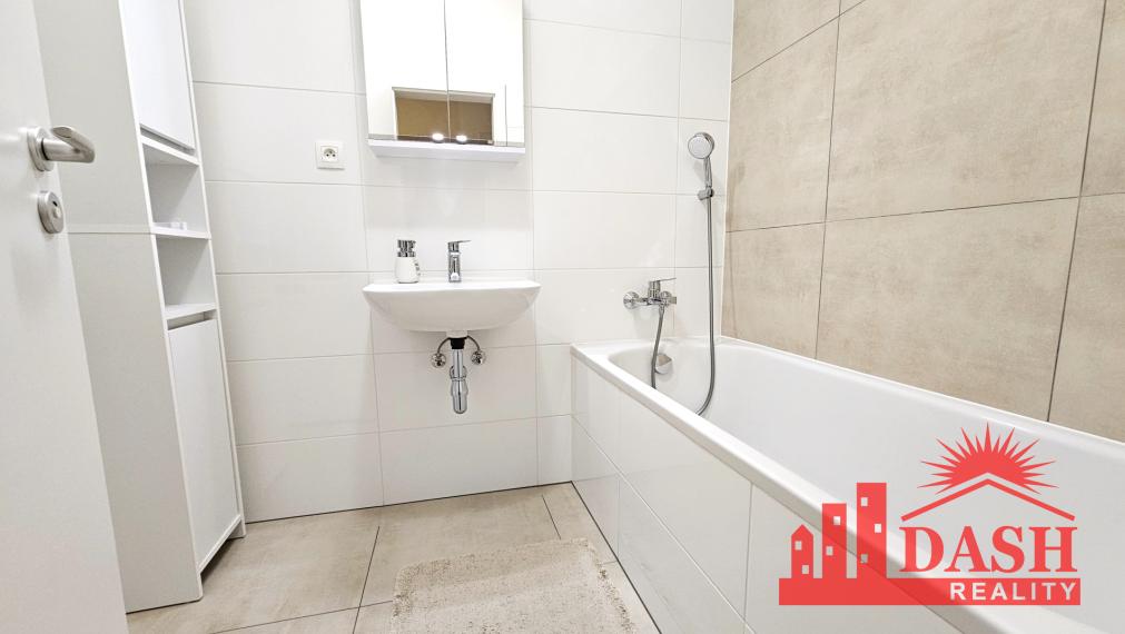 For rent furnished 2-room apartment in a new building with parking space, Trenčín, Liptovská