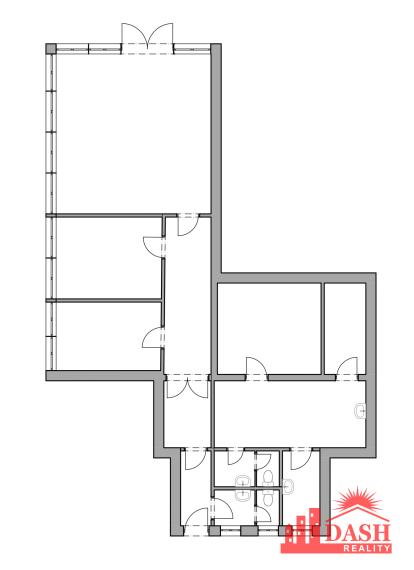 For rent business / commercial space, 131 m2, Trenčín