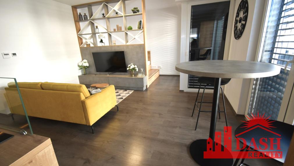 Na prenájom pekný zariadený byt v Trenčíne, 59 m2, Karpatská, rezidencia Green Bay