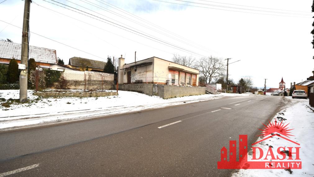 Na predaj komerčná budova s pozemkom, v centre obce, 424 m2, Moravské Lieskové