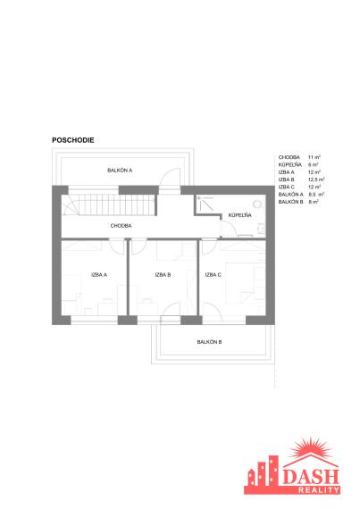 Na predaj novostavba- 5 izbový rodinný dom, 131 m2, Trenčín, časť Záblatie