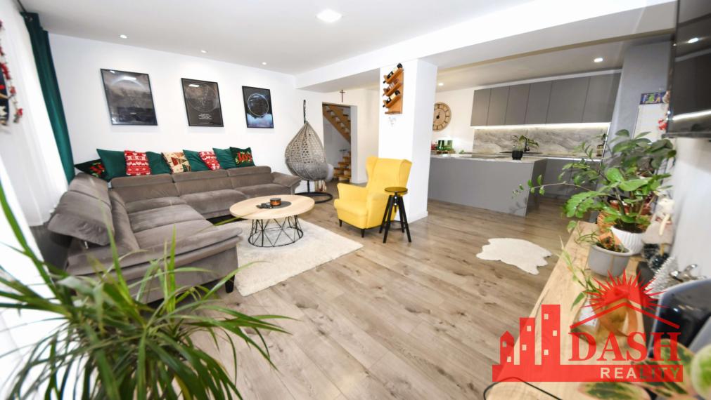 Na predaj zariadený 4 izbový rodinný dom, Nemšová, časť Ľuborča