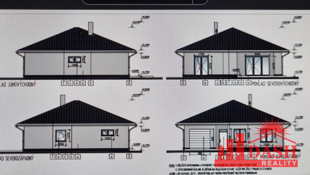 Na predaj novostavba 4 izbový bungalov s terasou, 528 m2, Trenčín
