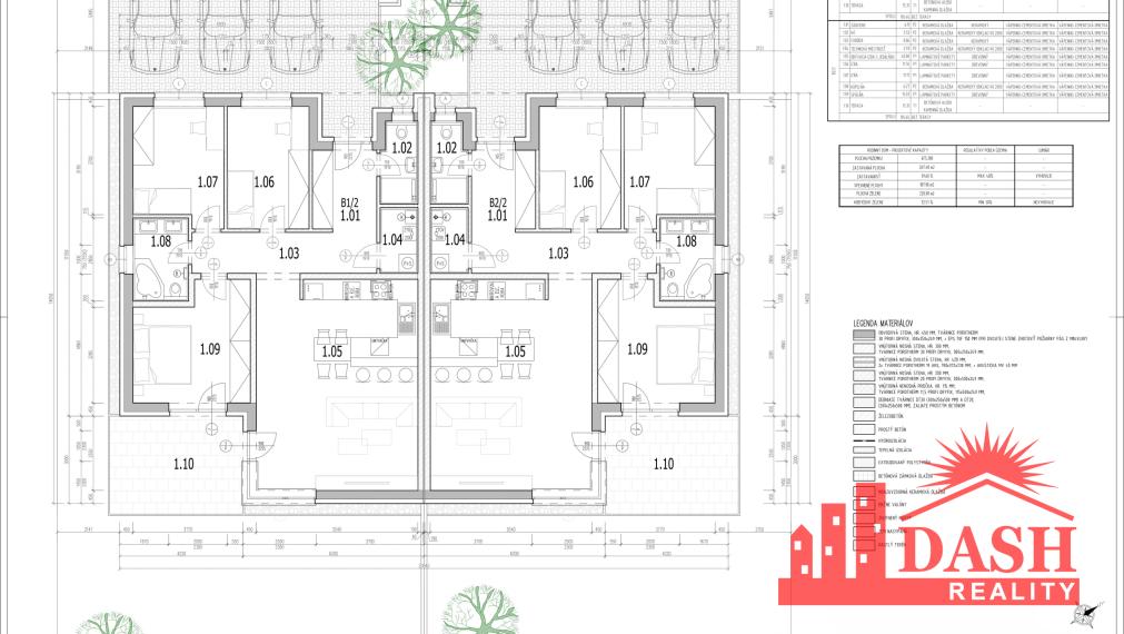 Na predaj novostavba- 4 izbový rodinný dom, 363 m2, Trenčín, časť Záblatie