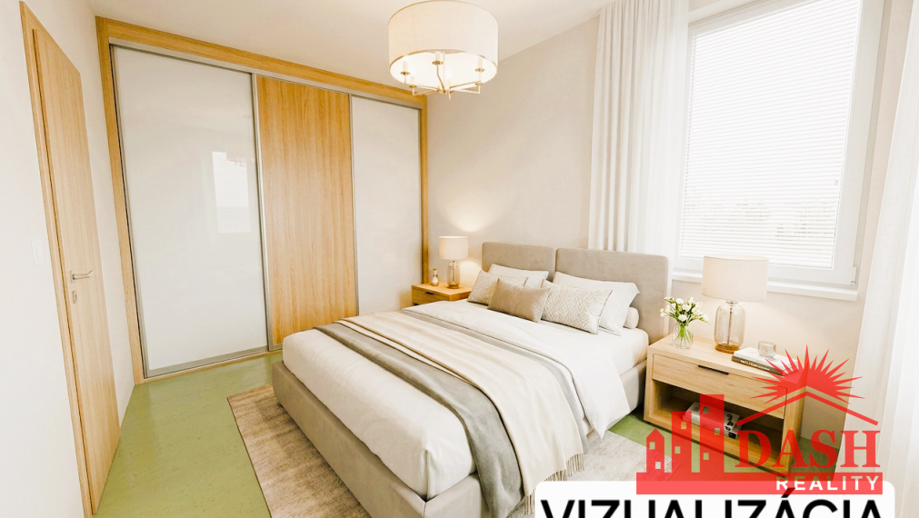 Na predaj 3 izbový byt so zasklenou lodžiou, 66 m2, Trenčín, ul. Clementisova