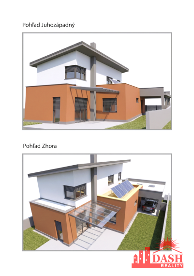 Na predaj stavebný pozemok s projektom a povolením, 607 m2,Trenčianska Turná