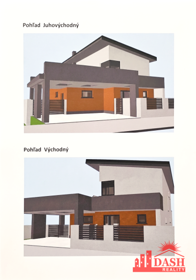Na predaj stavebný pozemok s projektom a povolením, 607 m2,Trenčianska Turná