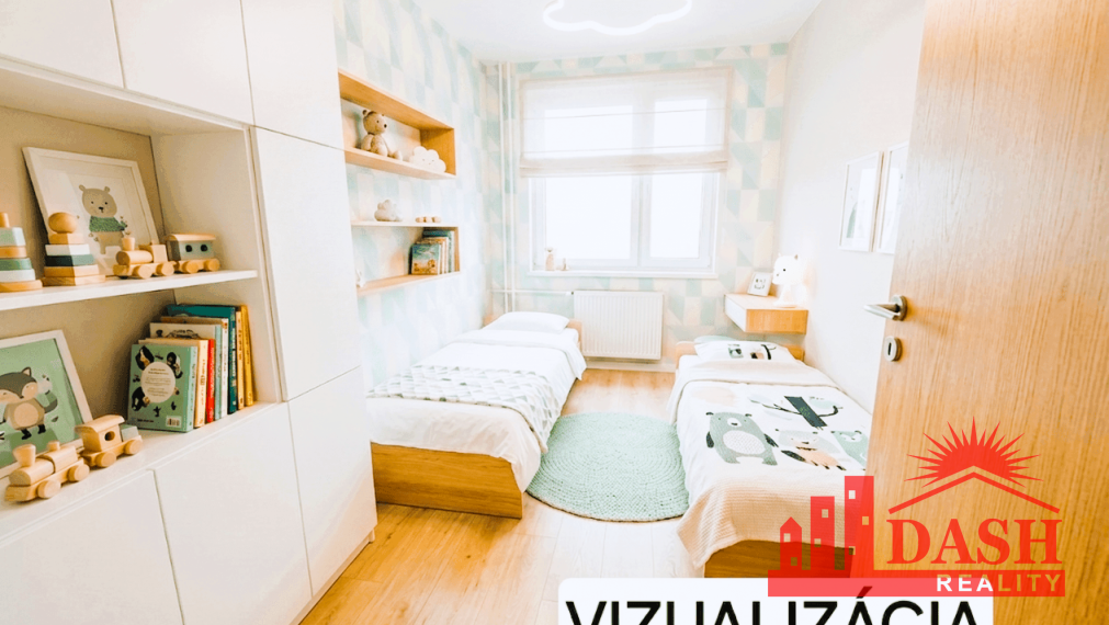 For sale 3-room apartment with a balcony, 66 m2, Trenčín, Clementisova street