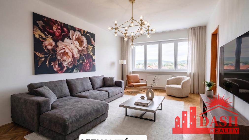 Na predaj | 4 izbový byt | 2 balkóny | Nemšová | 101 m2
