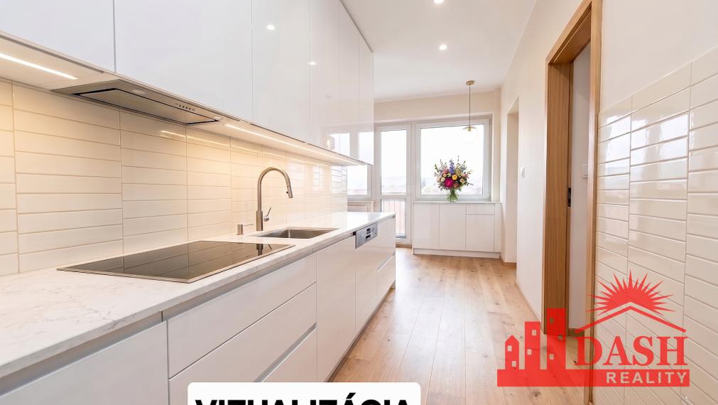 Na predaj | 4 izbový byt | 2 balkóny | Nemšová | 101 m2