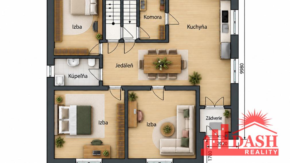Na predaj | 6 izbový rodinný dom | Trenčianske Stankovce | časť Sedličná