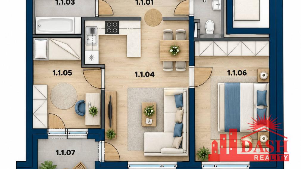Na predaj | 3 izbový byt | parkovacie miesto | novostavba | Trenčín