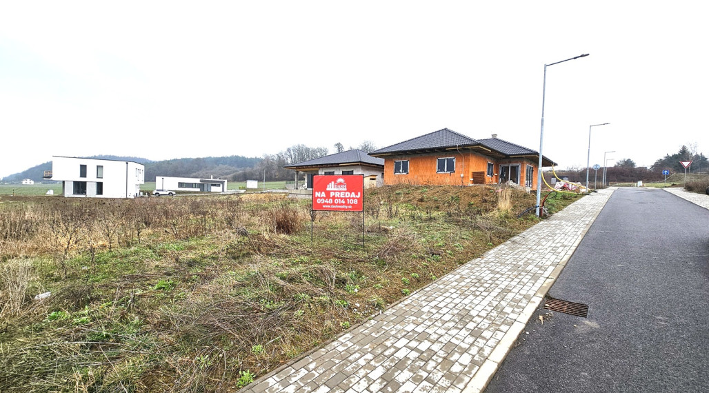 SOLD - Building plot for sale 743 m2, Trenčianske Teplice, Kaňová residence
