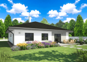 Na predaj novostavba 4 izbový bungalov s terasou, 528 m2, Trenčín