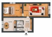 Na predaj | 2 izbový byt | Trenčín | centrum mesta