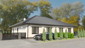 Na predaj novostavba 4 izbový rodinný dom s terasou, 374 m2, Trenčianske Mitice