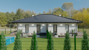 Na predaj novostavba 4 izbový rodinný dom s terasou, 374 m2, Trenčianske Mitice