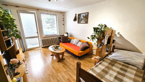 Na prenájom zariadená garsónka s balkónom, Trenčín, Staničná