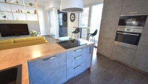 Na prenájom pekný zariadený byt v Trenčíne, 46 m2, Karpatská, rezidencia Green Bay