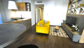 Na prenájom pekný zariadený byt v Trenčíne, 46 m2, Karpatská, rezidencia Green Bay