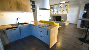 Na prenájom pekný zariadený byt v Trenčíne, 46 m2, Karpatská, rezidencia Green Bay