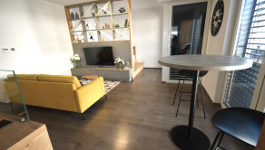 Na prenájom pekný zariadený byt v Trenčíne, 46 m2, Karpatská, rezidencia Green Bay