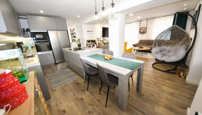 Na predaj zariadený 4 izbový rodinný dom, Nemšová, časť Ľuborča