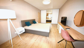 Na predaj 2 izbový byt s garážou v novostavbe, Trenčín, 57 m2, rezidencia Zlatovská