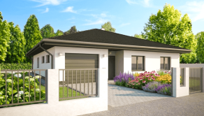 Na predaj novostavba 4 izbový bungalov s terasou, 528 m2, Trenčín