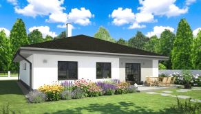 Na predaj novostavba 4 izbový bungalov s terasou, 528 m2, Trenčín
