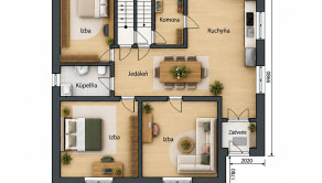 Na predaj | 6 izbový rodinný dom | Trenčianske Stankovce | časť Sedličná