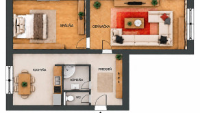 Na predaj | 2 izbový byt | Trenčín | centrum mesta