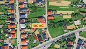 Na predaj stavebný pozemok s projektom a povolením, 607 m2,Trenčianska Turná