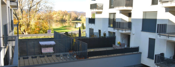 REZERVOVANÉ - Na prenájom pekný zariadený byt v Trenčíne, 59 m2, Karpatská, rezidencia Green Bay