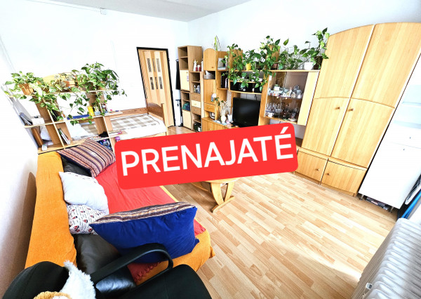 RESERVED - Furnished studio apartment with balcony for rent, Trenčín, Staničná