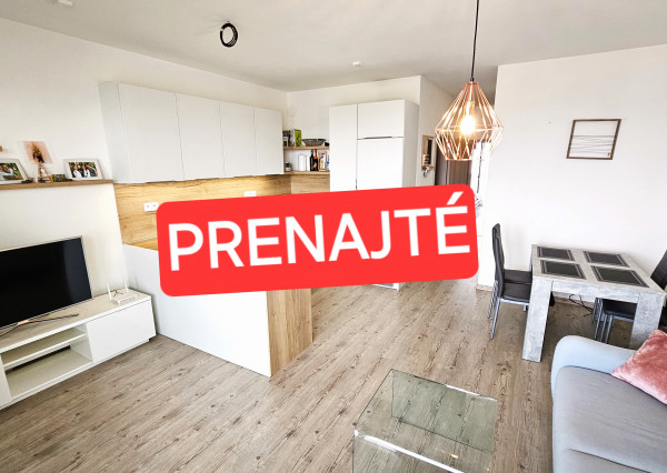For rent, 2-room apartment with 2 balconies and and parking space, Trenčín, V. Predmerského